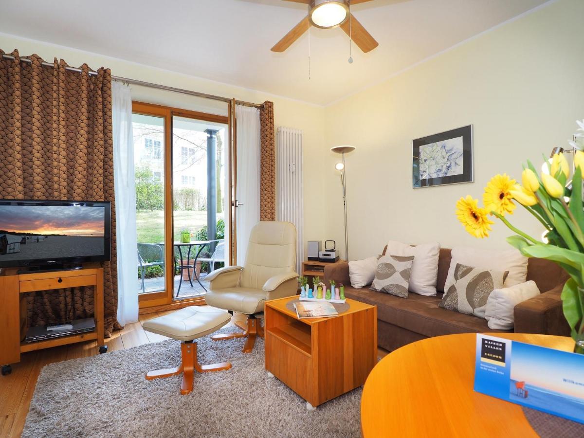 Kaiservillen Heringsdorf - 1-Raum-Ferienwohnung Mit Terrasse D103 Экстерьер фото