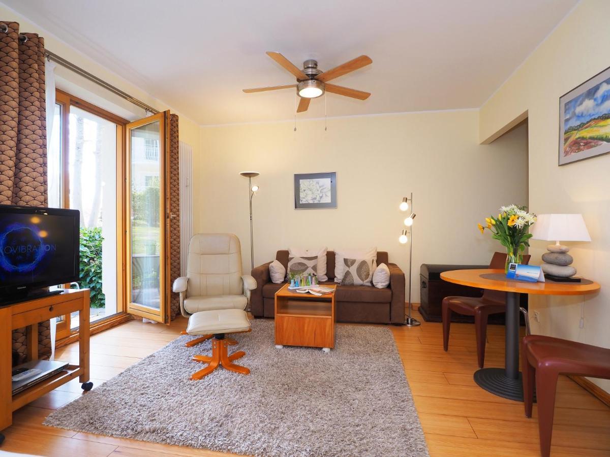Kaiservillen Heringsdorf - 1-Raum-Ferienwohnung Mit Terrasse D103 Экстерьер фото